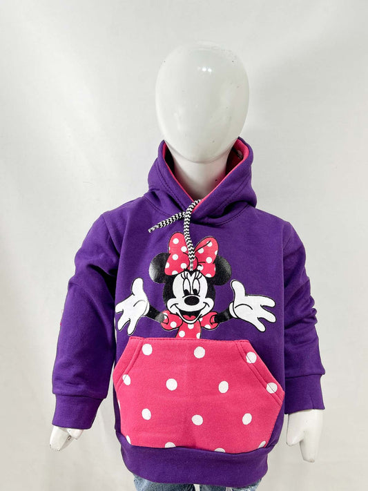 2.5Yr - 6Yrs Mickey Purple Girls Upper/Zipper TB GZU12