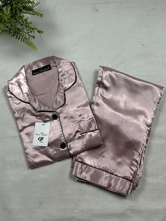 Martini Silk Night Suit For Womens/Girls WNS72