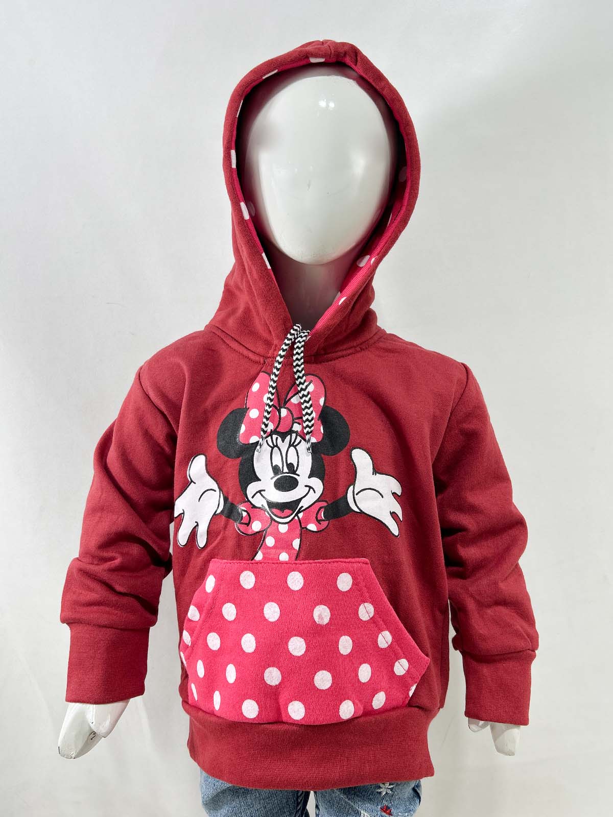2.5Yr - 6Yrs Mickey Red Girls Upper/Zipper TB GZU13