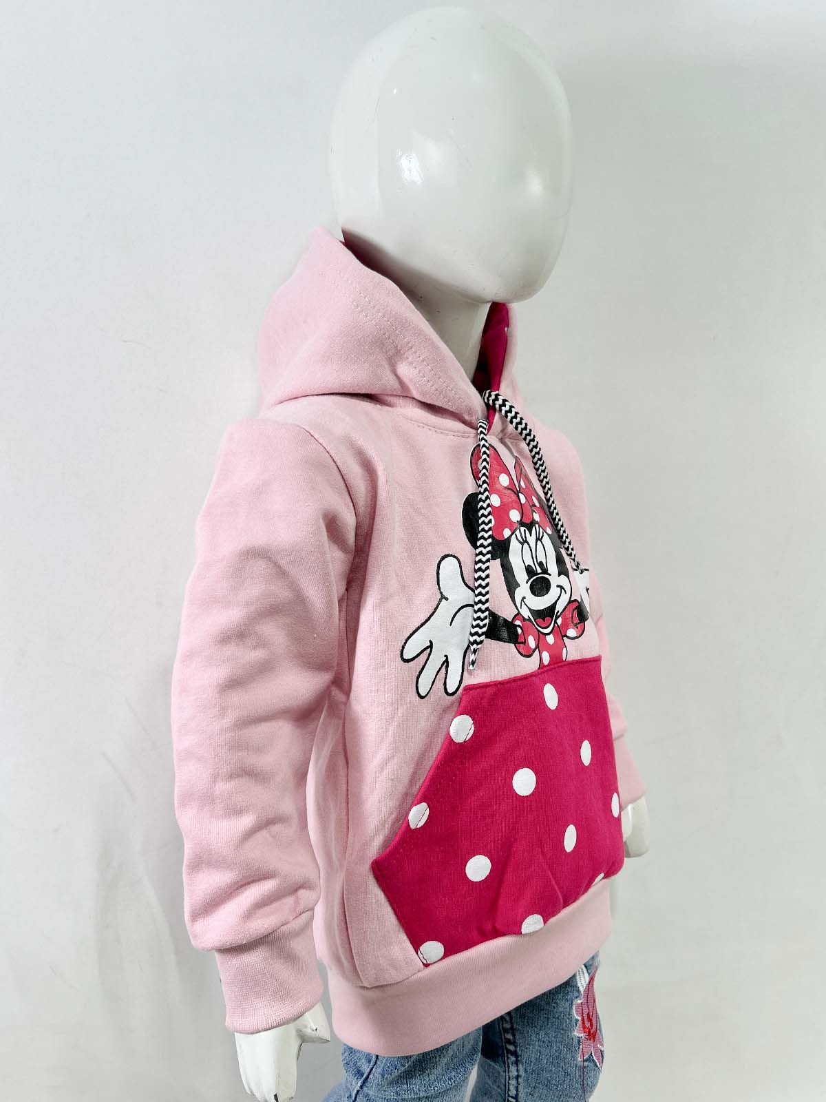 2.5Yr - 6Yrs Mickey Baby Pink Girls Upper/Zipper TB GZU14