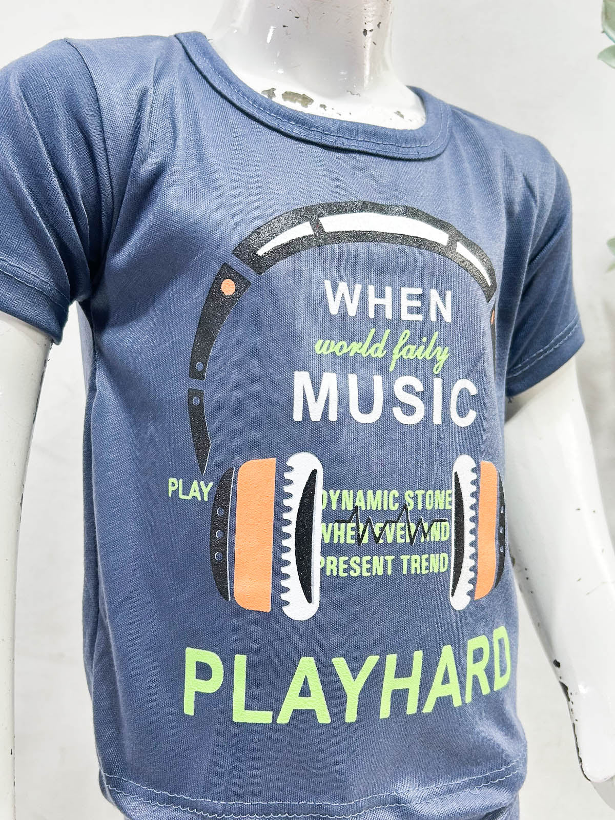 1Yr - 4Yrs Music Grey Suit For Kids RG BS645