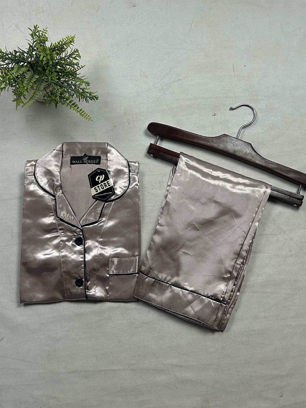 Concord Silk Night Suit For Womens/Girls WNS69
