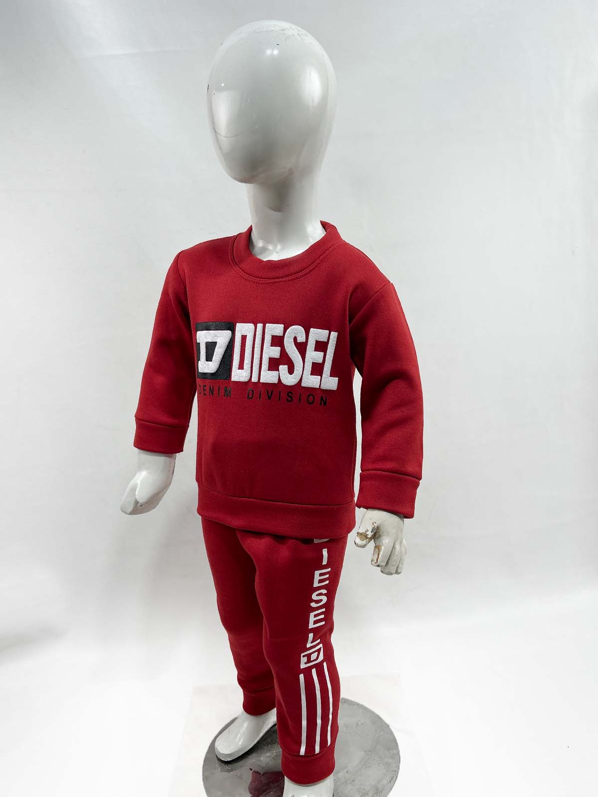 1Yr - 4Yrs Fleece D Red Suit For Kids SF BS539
