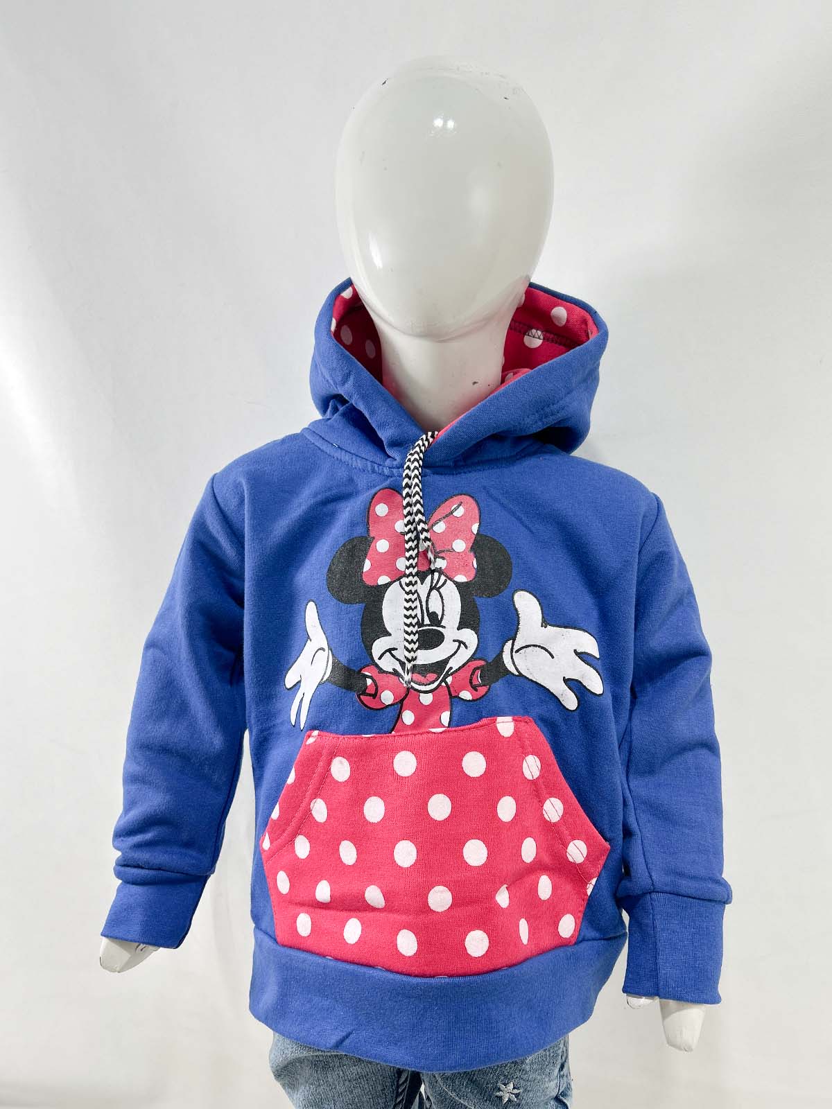 2.5Yr - 6Yrs Mickey Blue Girls Upper/Zipper TB GZU15