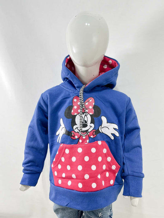 2.5Yr - 6Yrs Mickey Blue Girls Upper/Zipper TB GZU15