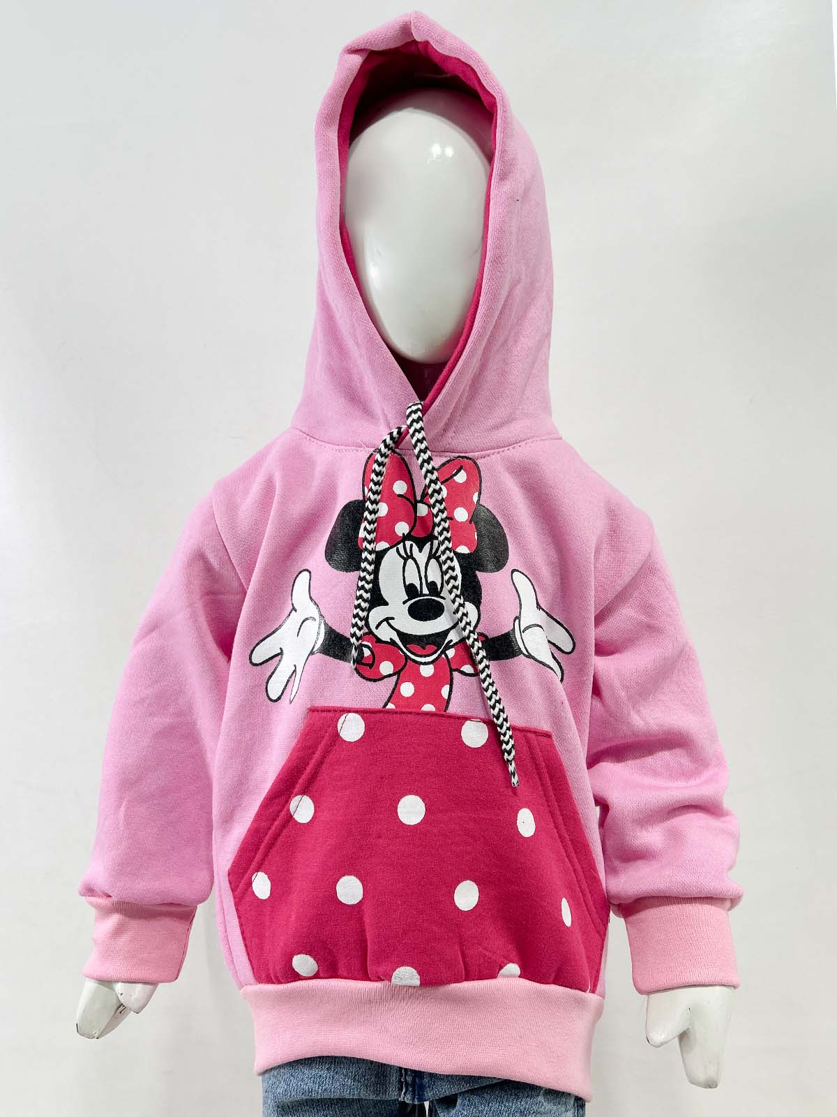 2.5Yr - 6Yrs Mickey Pink Girls Upper/Zipper TB GZU16