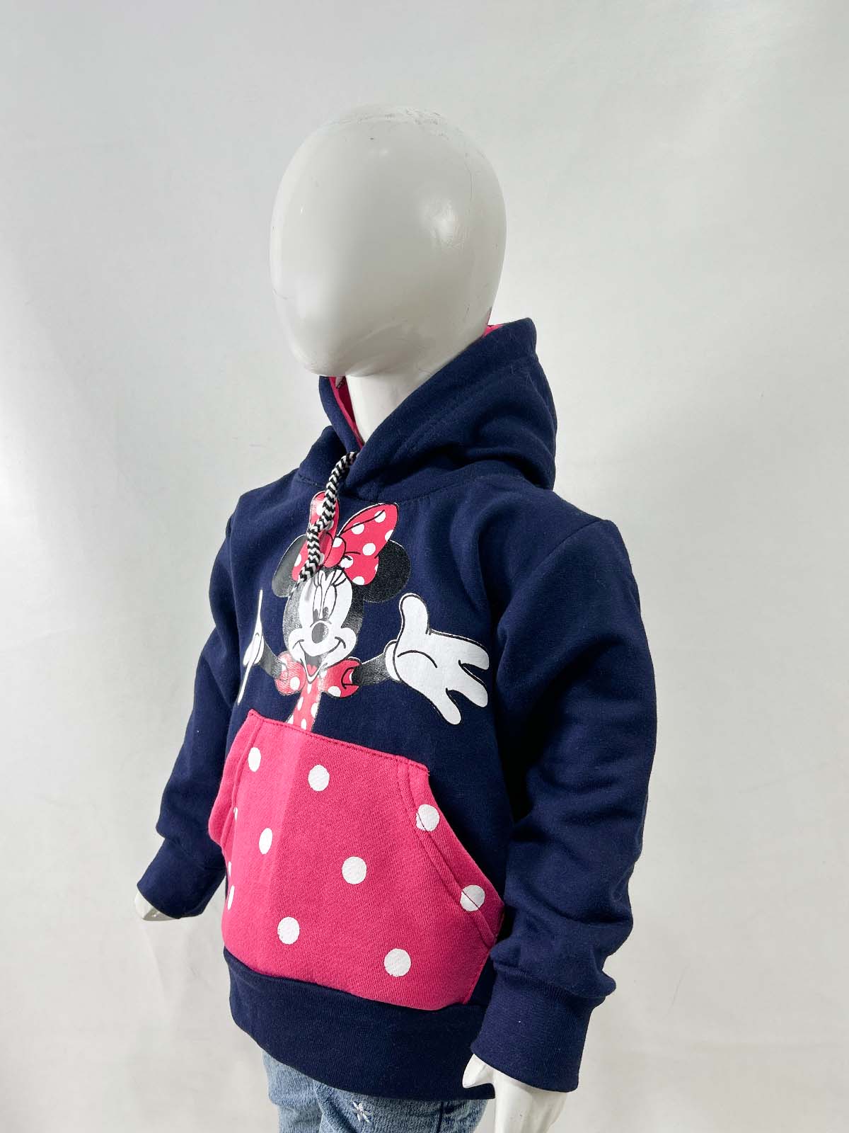 2.5Yr - 6Yrs Mickey Navy Blue Girls Upper/Zipper TB GZU18