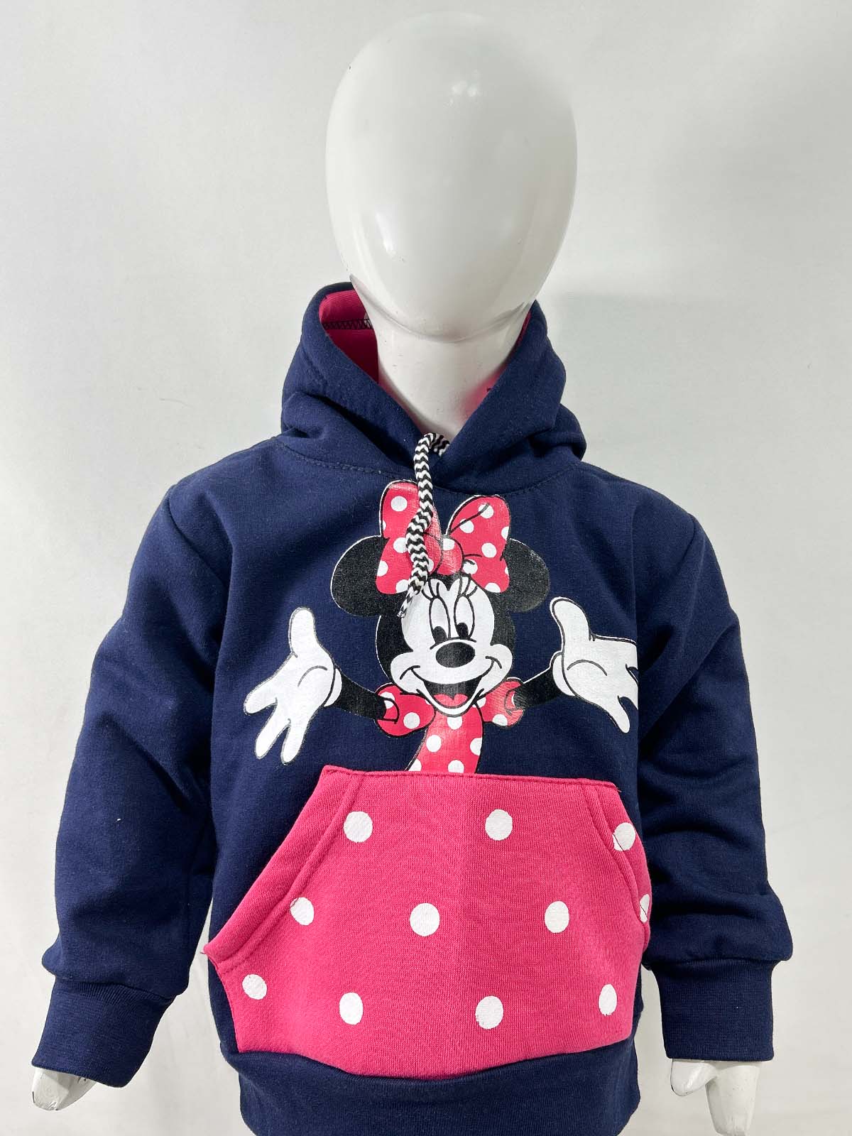 2.5Yr - 6Yrs Mickey Navy Blue Girls Upper/Zipper TB GZU18