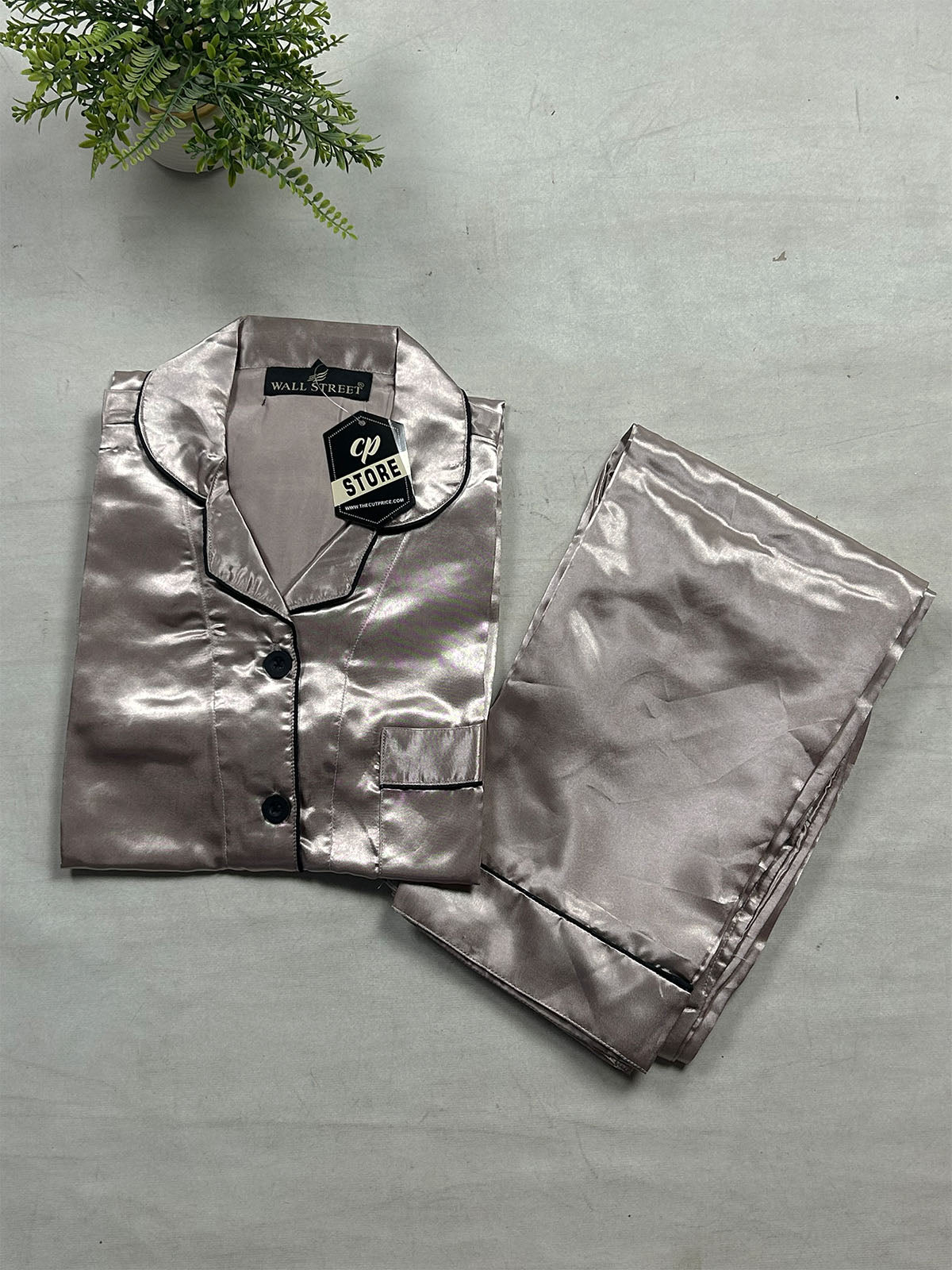 Concord Silk Night Suit For Womens/Girls WNS69