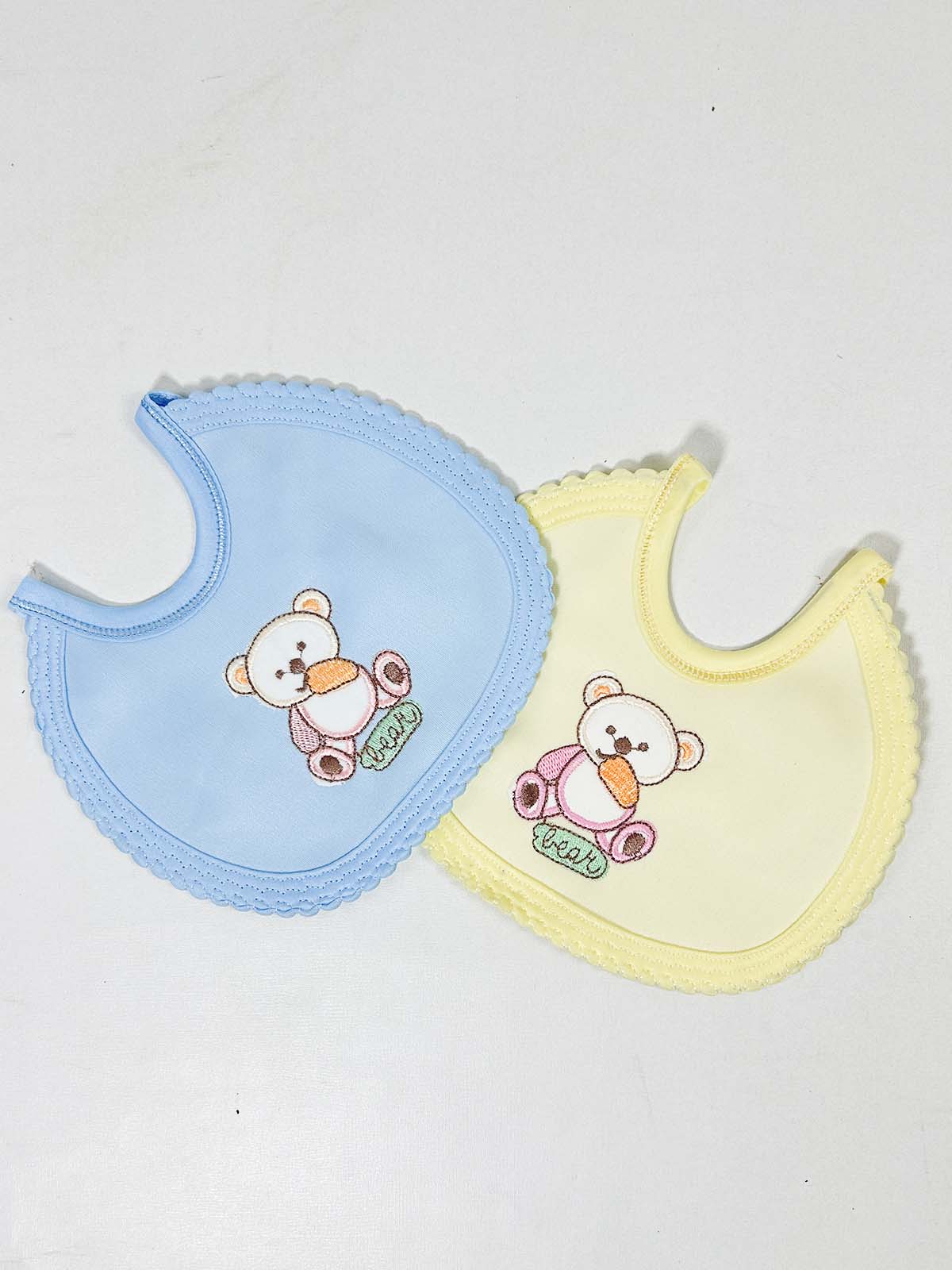 D7 Pack Of 2 Soft and Absorbent Bibs for Newborn NBC29