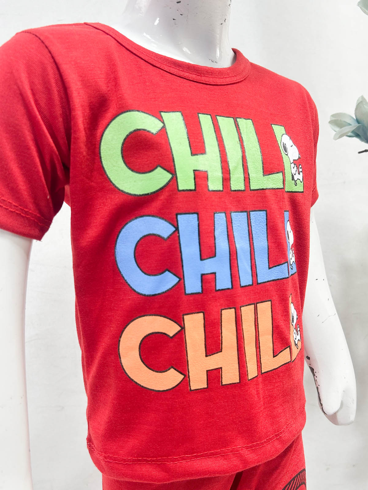 1Yr - 4Yrs Chill Red Suit For Kids RG BS651