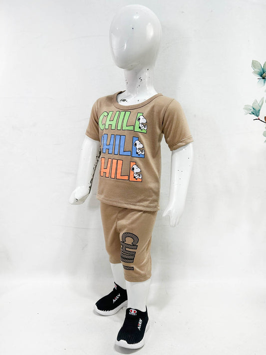 1Yr - 4Yrs Chill Brown Suit For Kids RG BS653