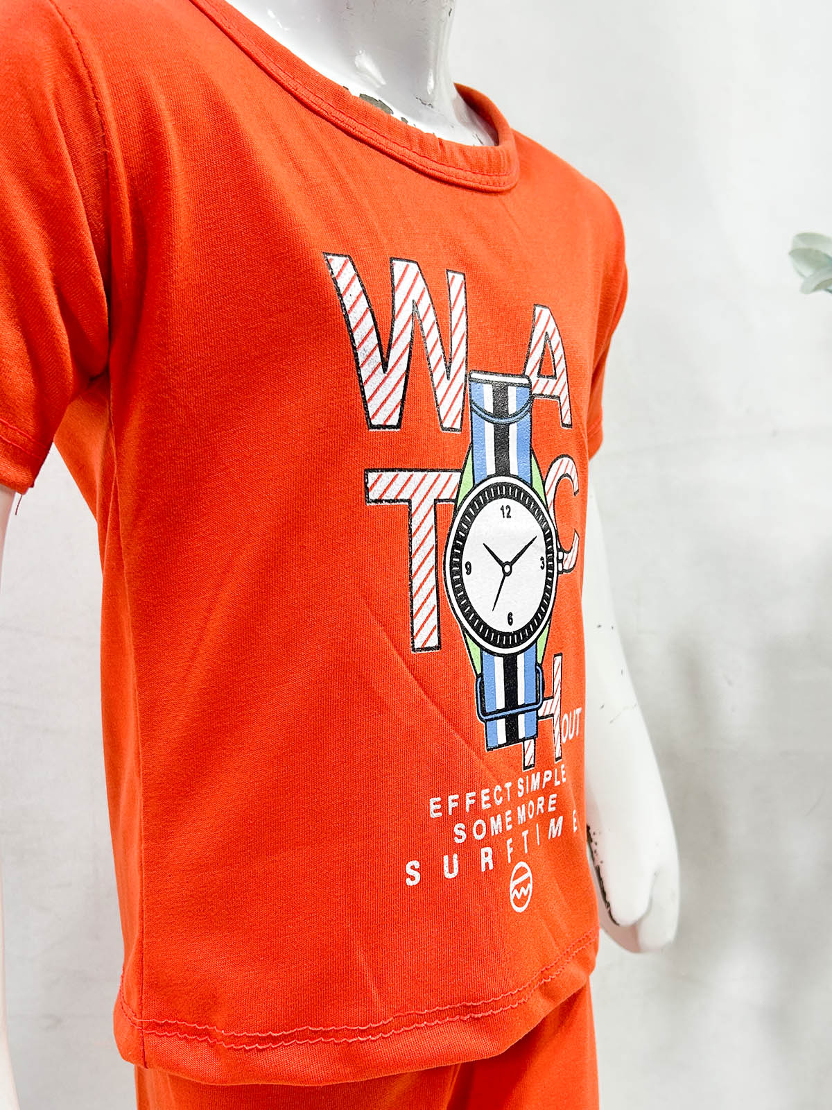 1Yr - 4Yrs Watch Orange Suit For Kids RG BS655