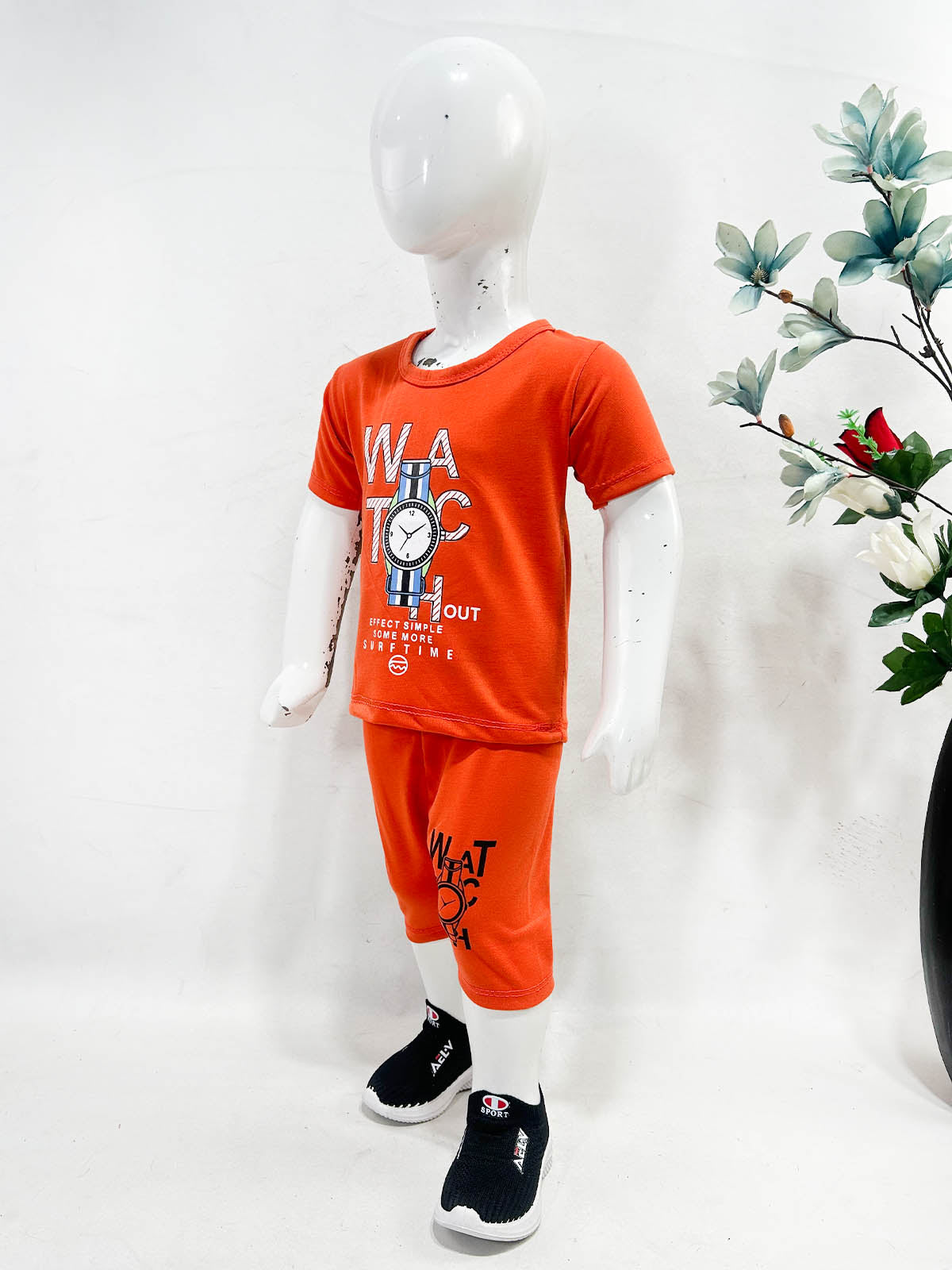 1Yr - 4Yrs Watch Orange Suit For Kids RG BS655