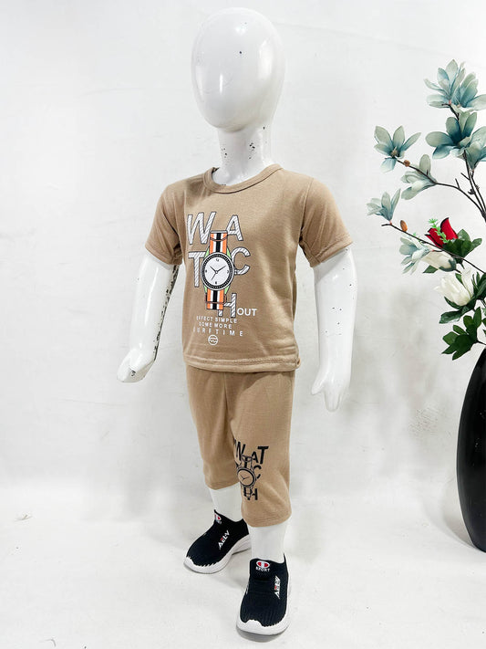 1Yr - 4Yrs Watch Brown Suit For Kids RG BS656