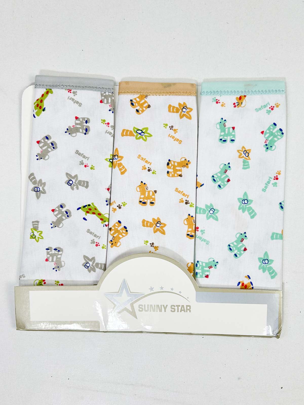 D1 Pack Of 3 Face Towels/Napkins For Newborn NBC22