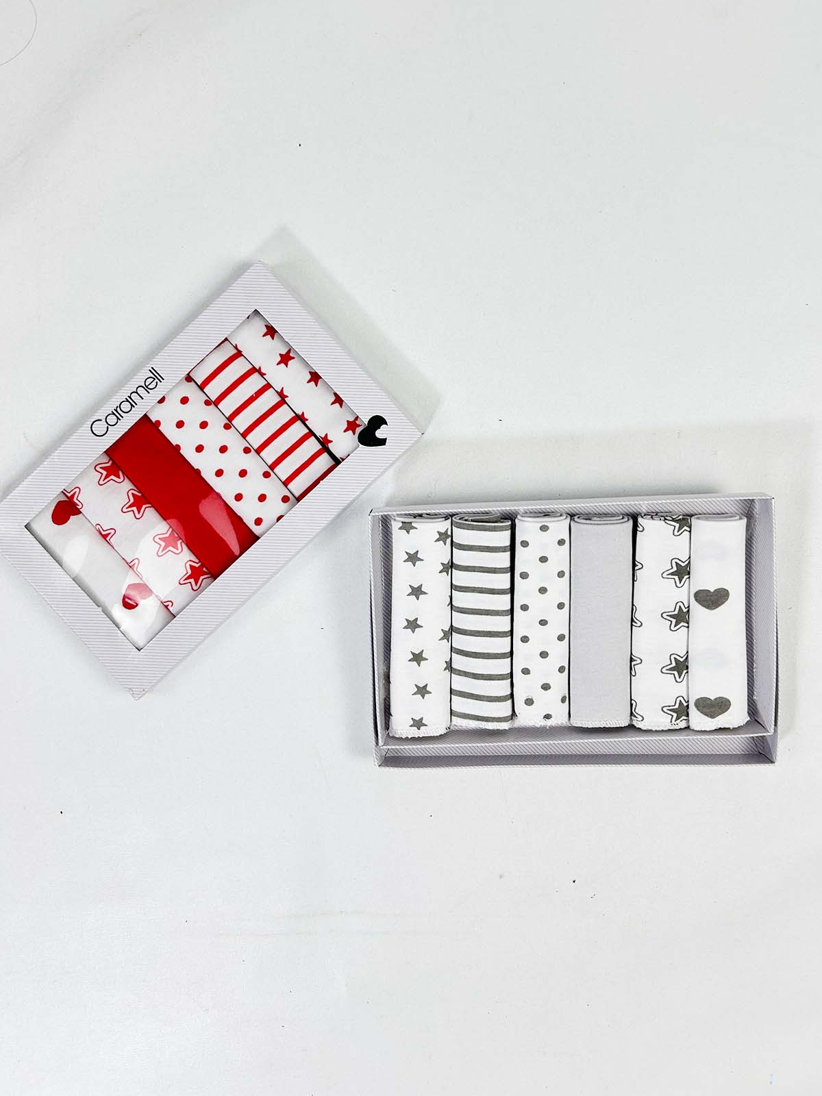 Pack Of 6 Soft and Absorbent Towel for Newborn - Multicolor NBC46