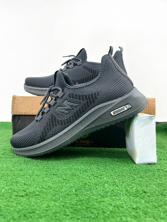 Grey Casual Sneakers For Men MJS132