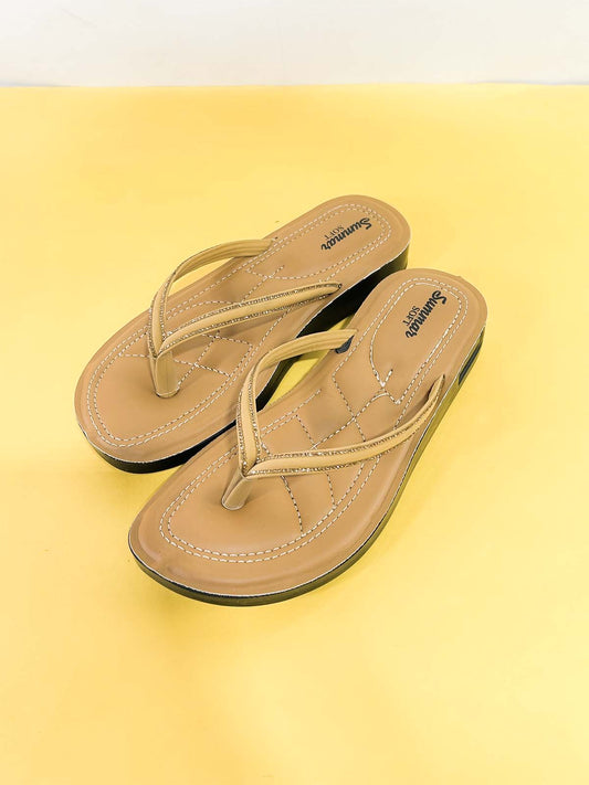 Brown Casual Slipper for Women WS54