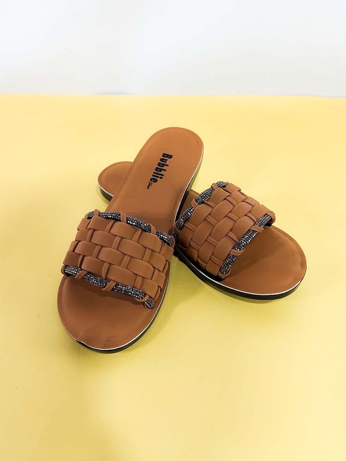 Brown Casual Slipper for Women WS58
