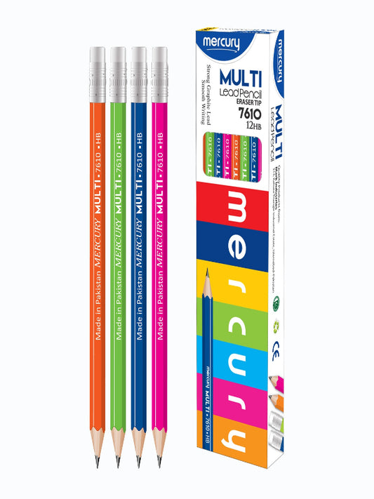 Pack of 12 Mercury Lead Pencils