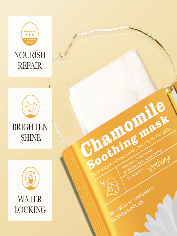 Chamomile Soothing Facial Sheet Mask