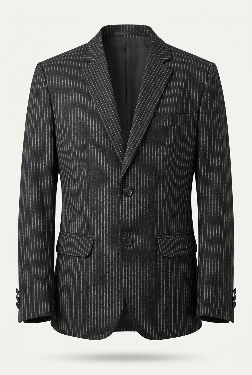 Coat-only studio product image