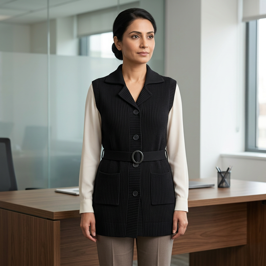 Corrected sleeveless WSW37 office model photo