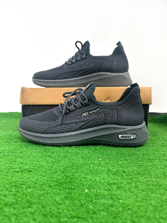 Grey Casual Sneakers For Men MJS137