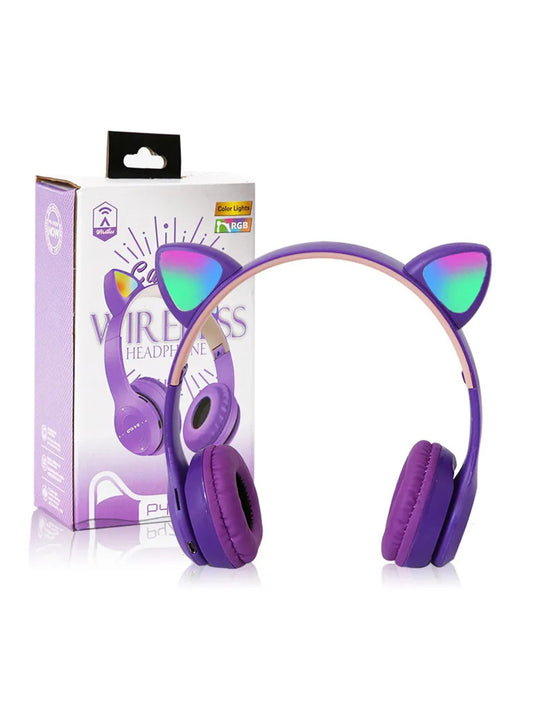 Purple P47 Wireless Headphone For Girls MA50