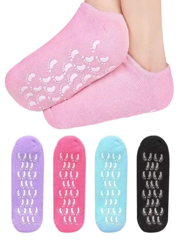 Moisturising Spa Gel Socks Multicolor
