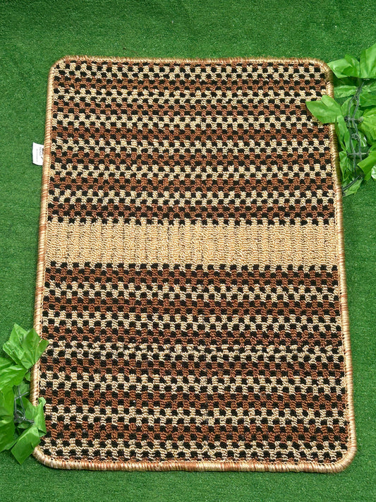 Anti-Slip Brown Floor Mat | Room Mat Design 69