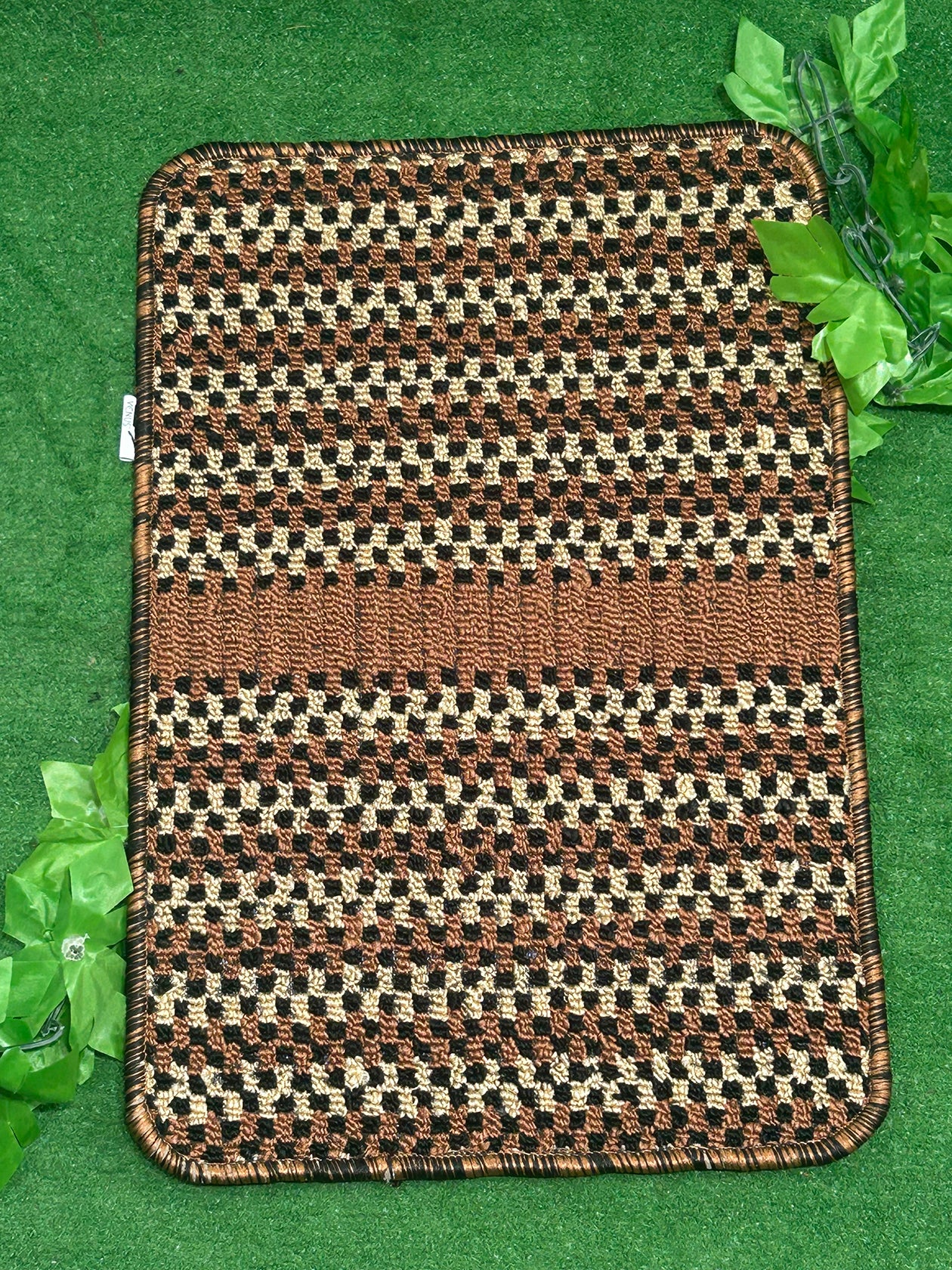Anti-Slip Brown Floor Mat | Room Mat Design 70