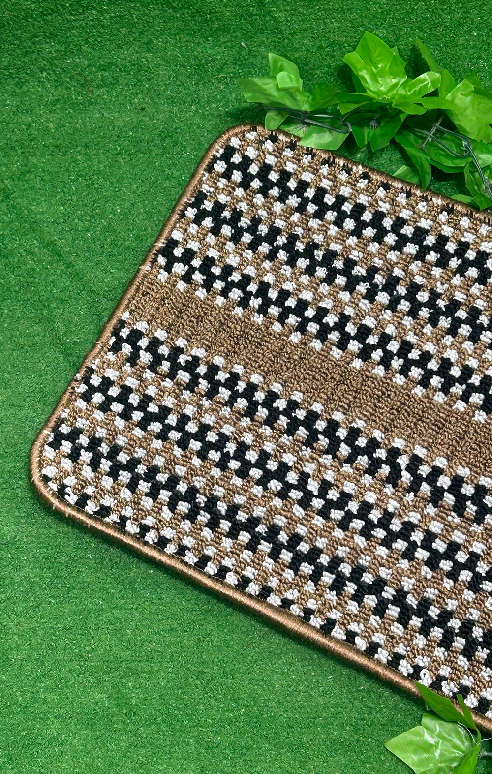 Anti-Slip Brown Floor Mat | Room Mat Design 71