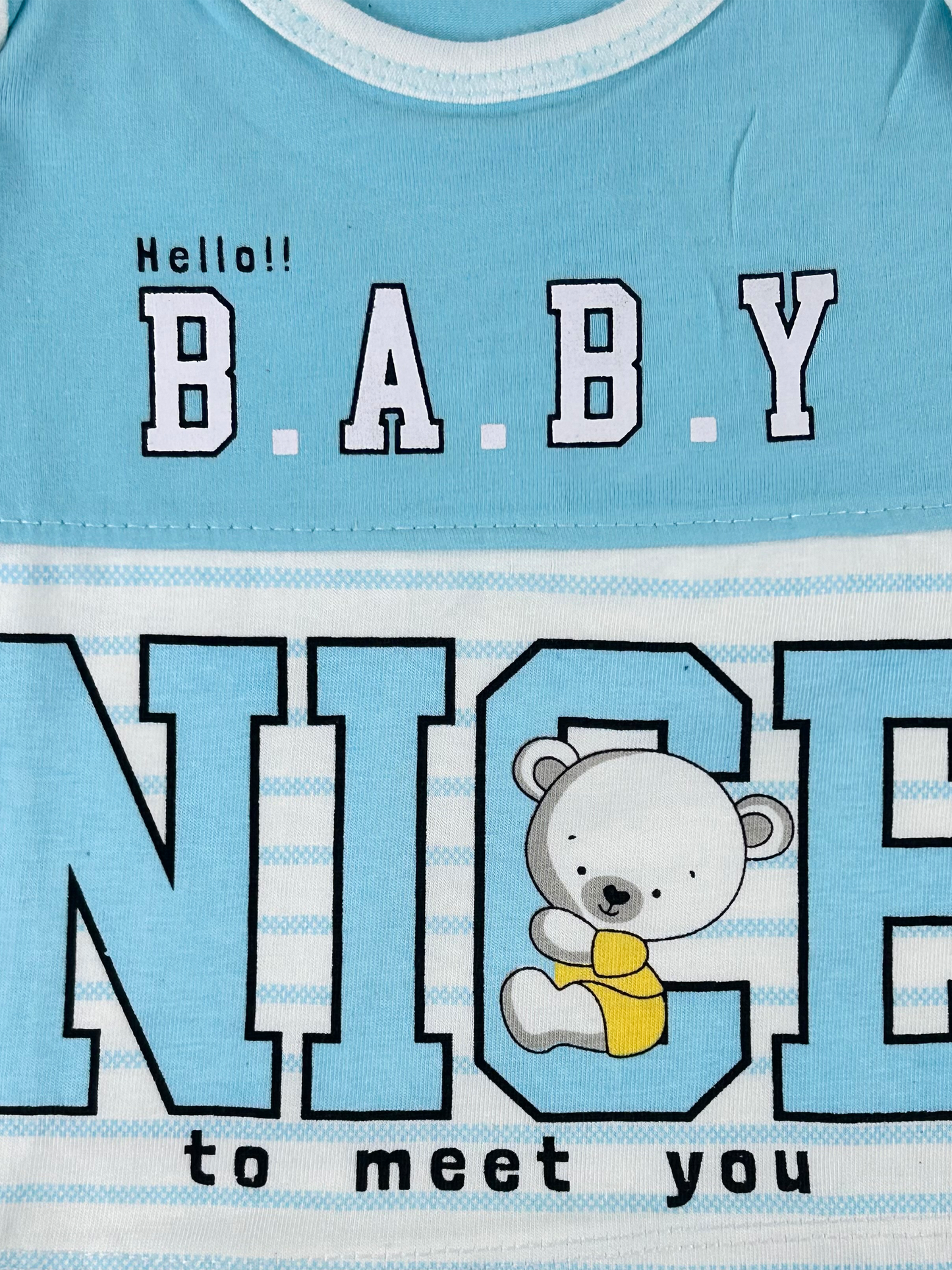 0Mth - 3Mth Baby Ferozi Baba Suit For Newborns NBS529