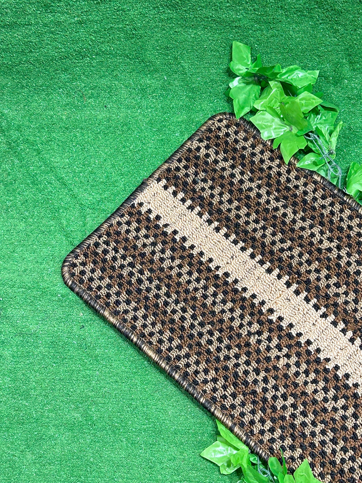 Anti-Slip Brown Floor Mat | Room Mat Design 73