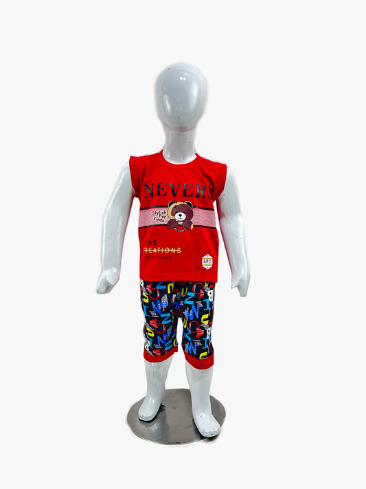 1Yr - 4Yrs RZ Kids Suit Never Red BS409