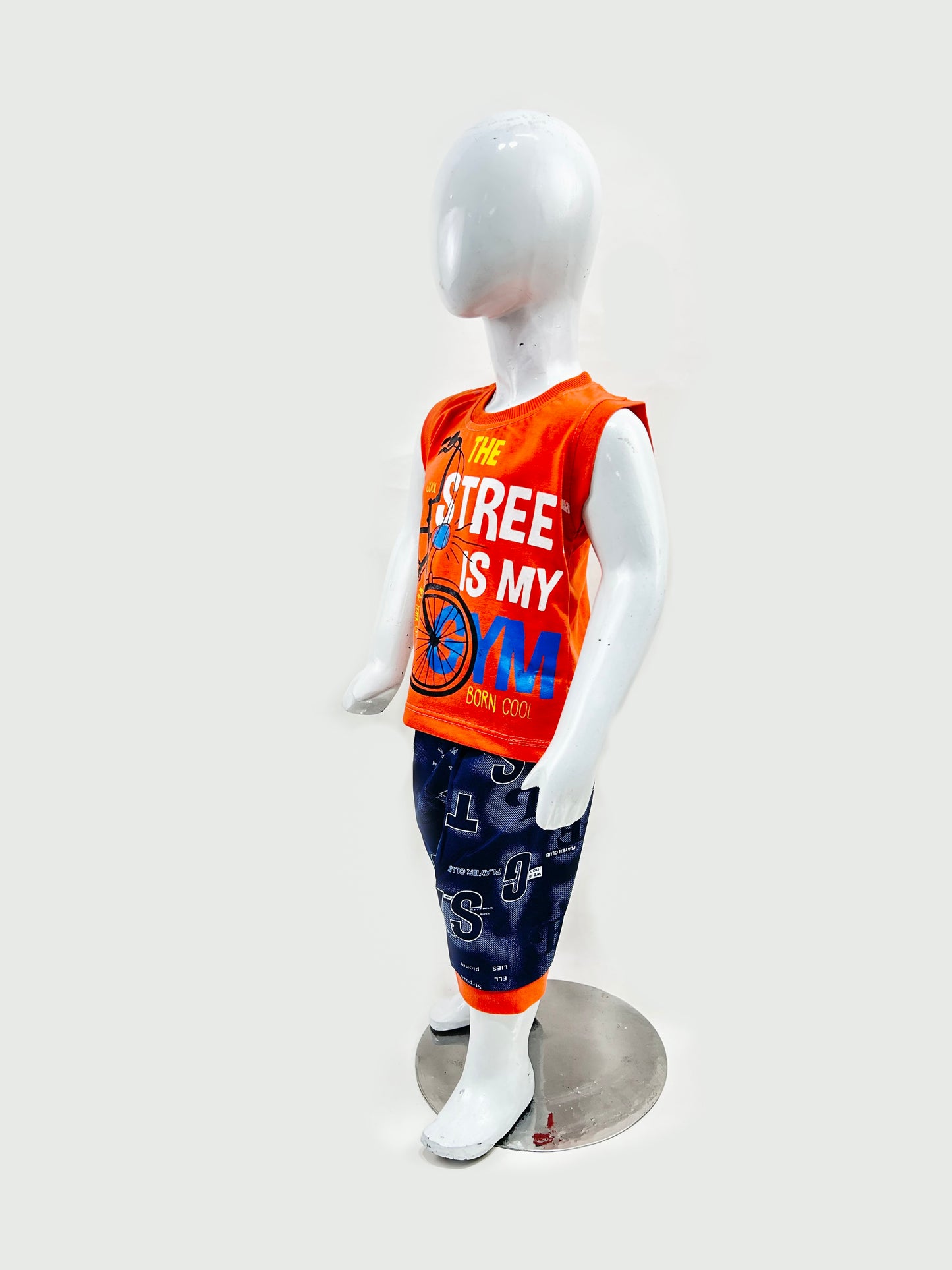 1Yr - 4Yrs RZ Kids Suit Street Orange BS406