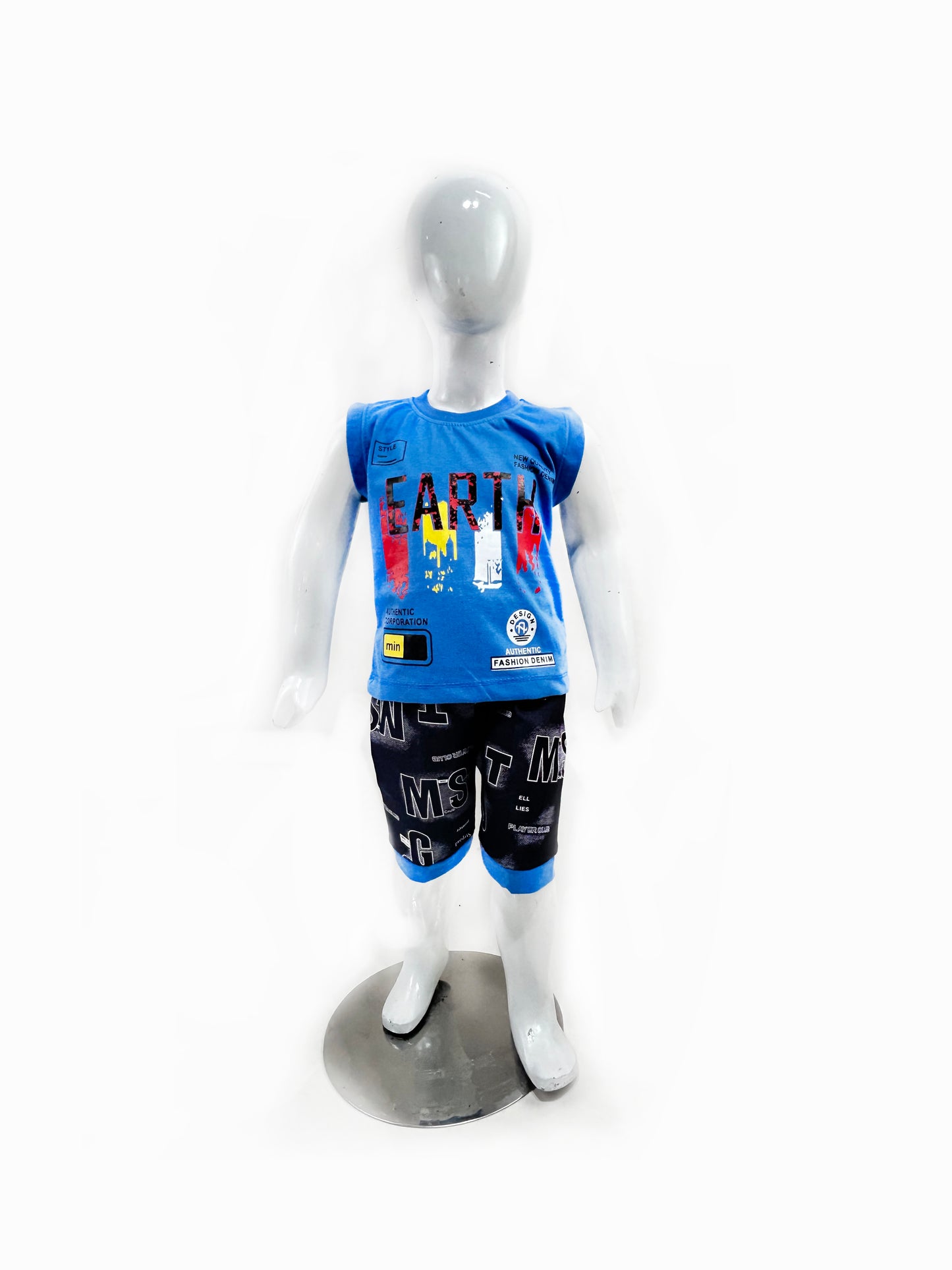 1Yr - 4Yrs RZ Kids Suit  Earth Blue BS399