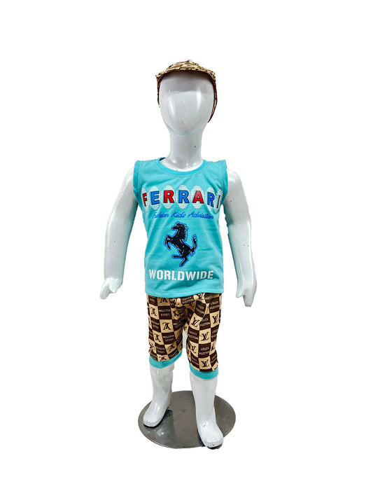 1Yr - 4Yrs RZ Kids Suit Wolrdwide Feroxi BS412 (With Cap)