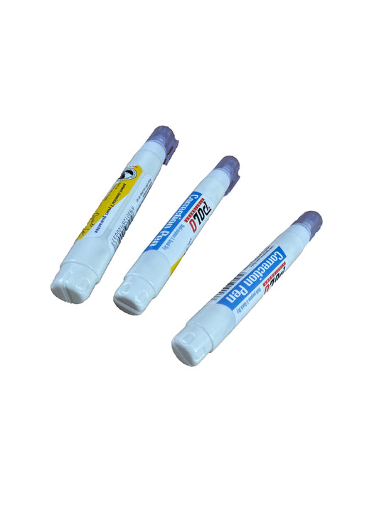 Pack Of 3 Correction Pens And Whiteners PB120