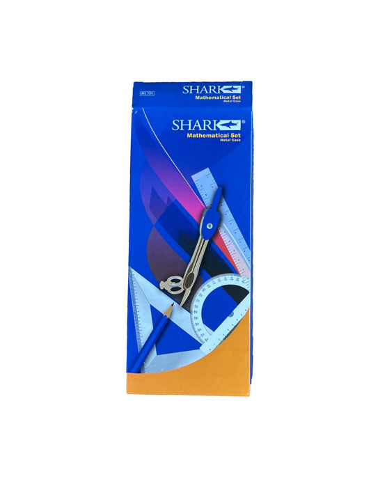 Shark Mathematical Set Metal Geometry Box PB119