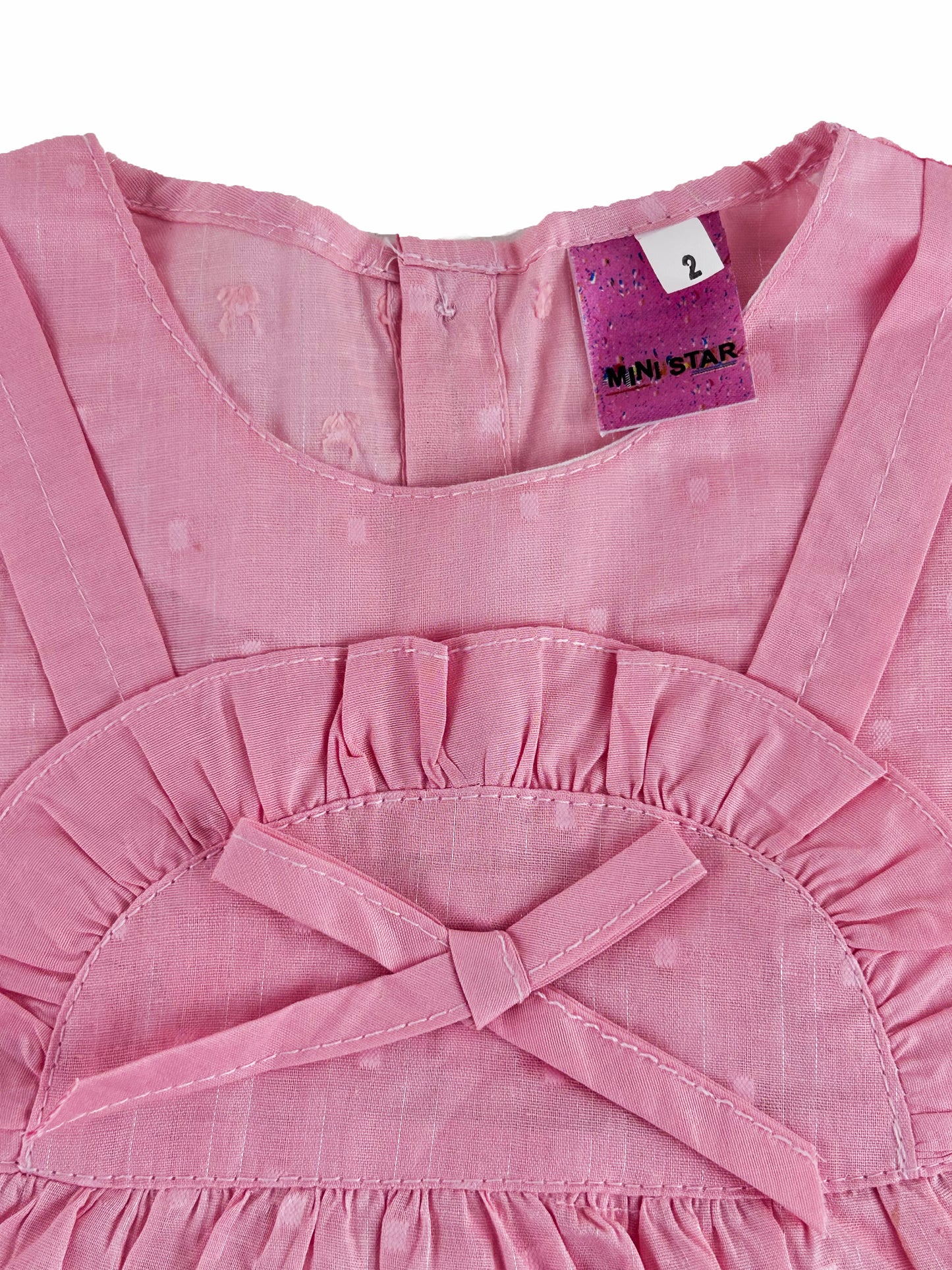 6Mth - 12Mth BG Beautiful Pink Baby Suit For Newborn NBS419