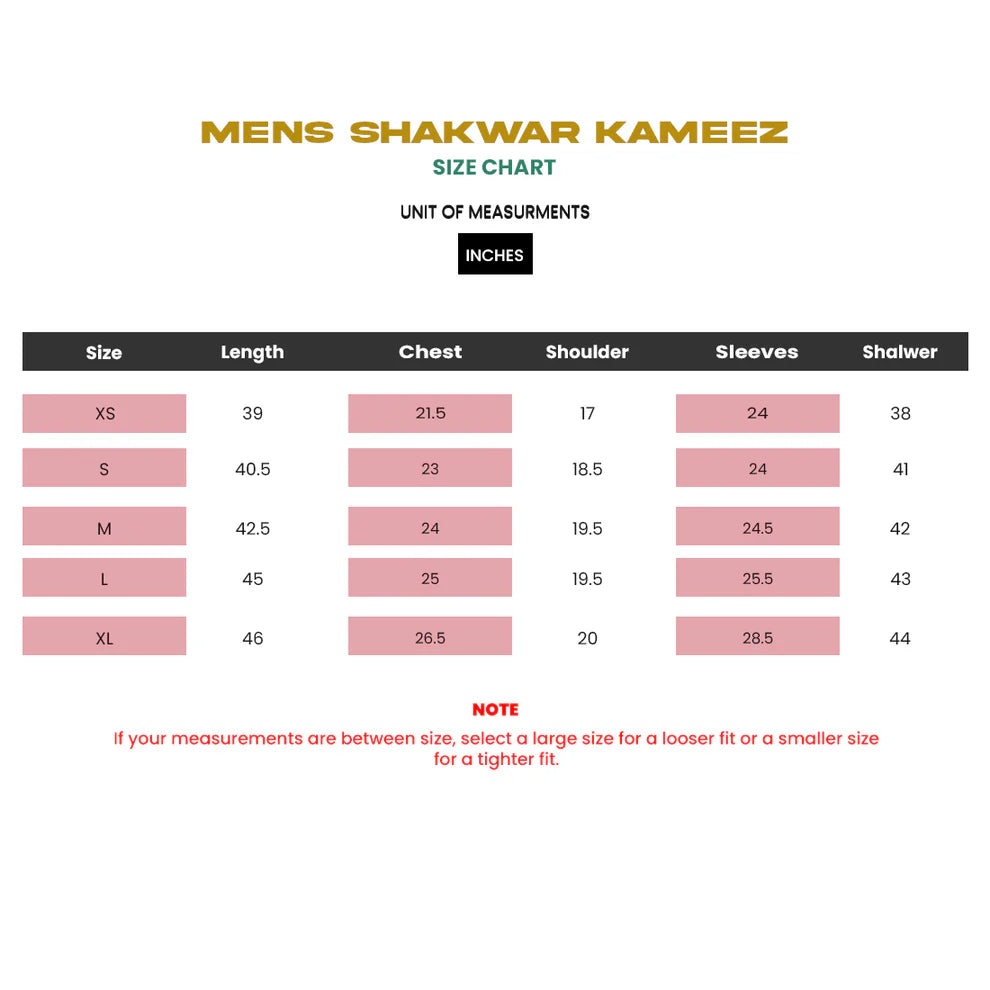 982-6 MSK511 Neel White Stitched Suit Sherwani Collar Kameez Shalwar For Men