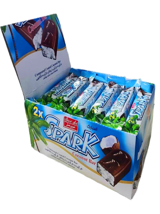 Pack Of 30 Spark Coconut Bar Chocolate CH02