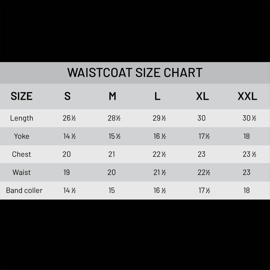 Brown Checks Waistcoat for Men MW08