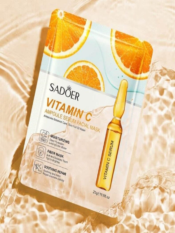 Vitamin C Ampoule Serum Facial Mask
