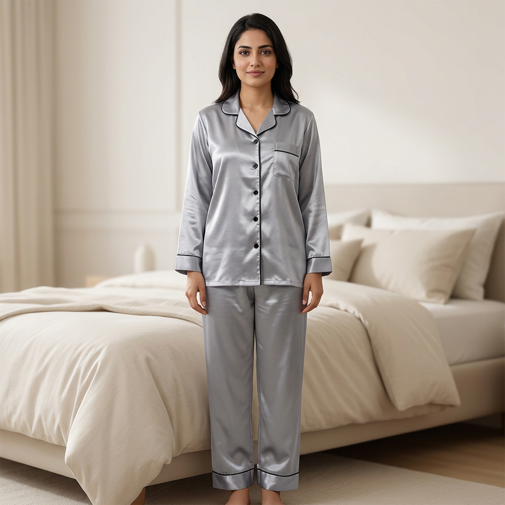 WNS65 grey night suit model image