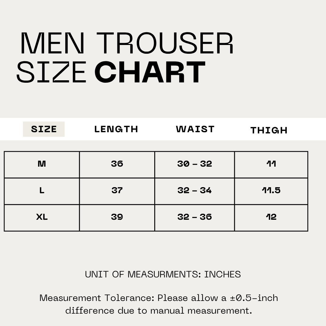 Lavender Jersey Trousers For Men MZ MT206