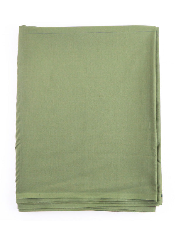 Men's Unstitched Kameez Shalwar Fabric Plain Green MUF107